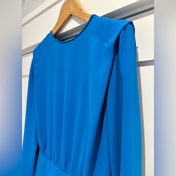 Amanda Uprichard Baldwin Mini Dress, Sky Blue, Medium - Picture 3 of 13